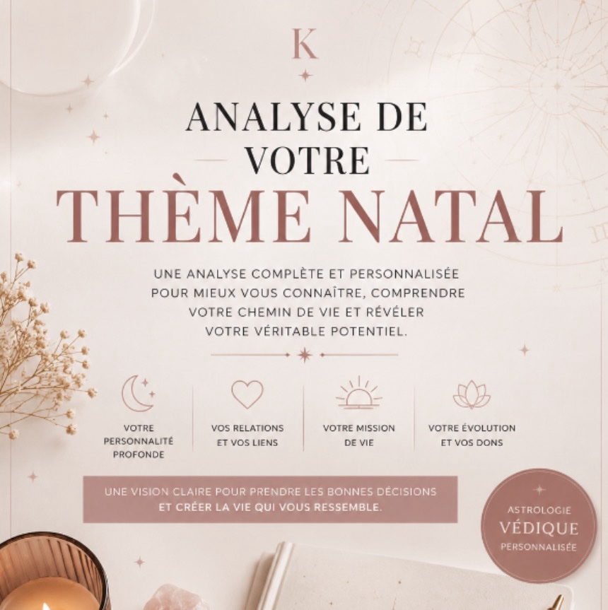 Mon pack révélation de ton âme : le rapport de ton thème astral intégrale