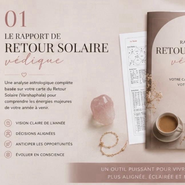 Qu’est ce que cette année te réserve - 📃Le rapport annuel de retour solaire (Varshaphala)