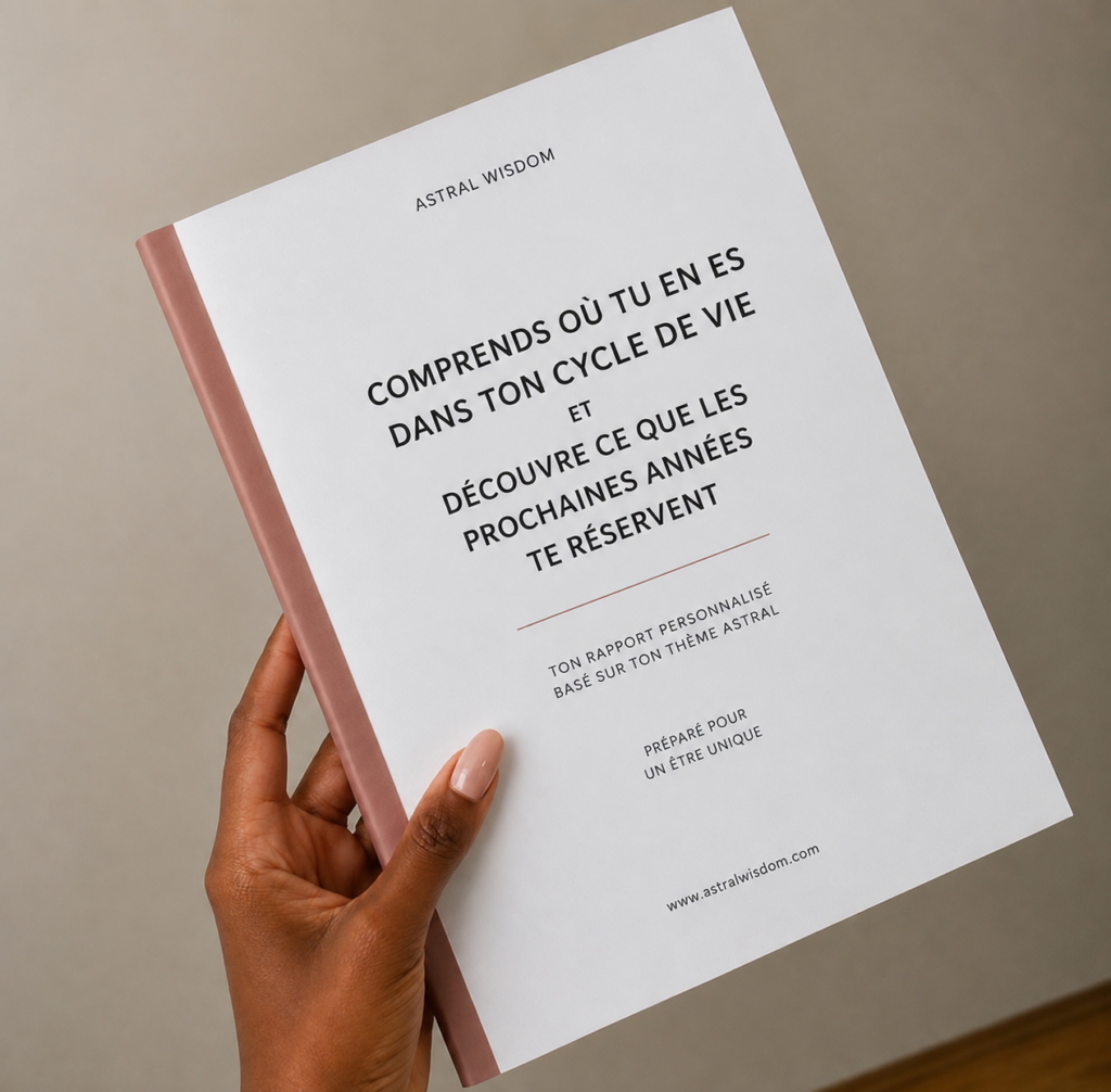 Comprends enfin la période de vie que tu traverses : Rapport d’interprétation de ta période actuelle (pour les 6 à 20 ans prochaines années )