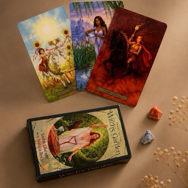 Jeu de carte le jardin de la sorcière - Divination & Prédiction – Image 3