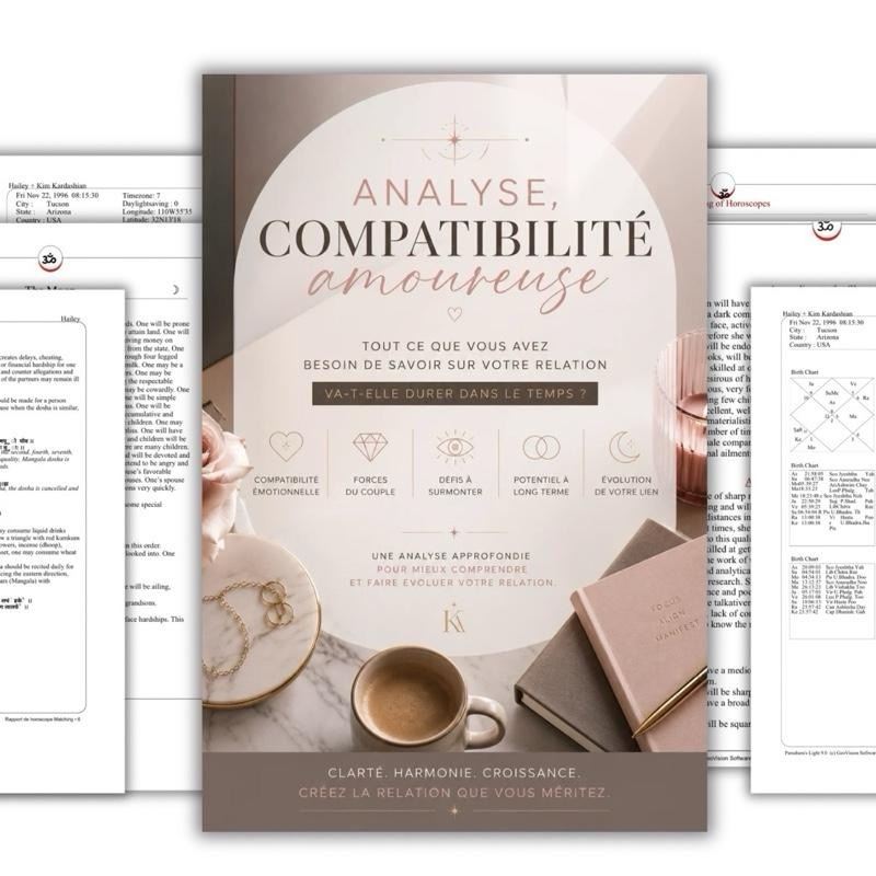 📃 Reading :  Reçois un rapport de ta compatibilité amoureuse avec ton partenaire