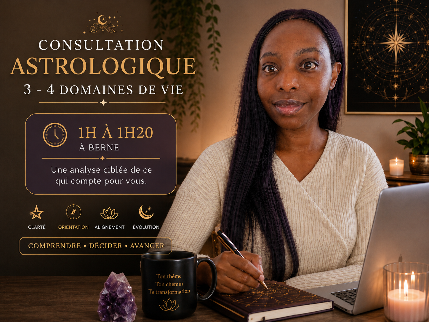 📞 Consultation d’astrologie védique à Berne - Creuser 2-3 domaines de ta vie 💗